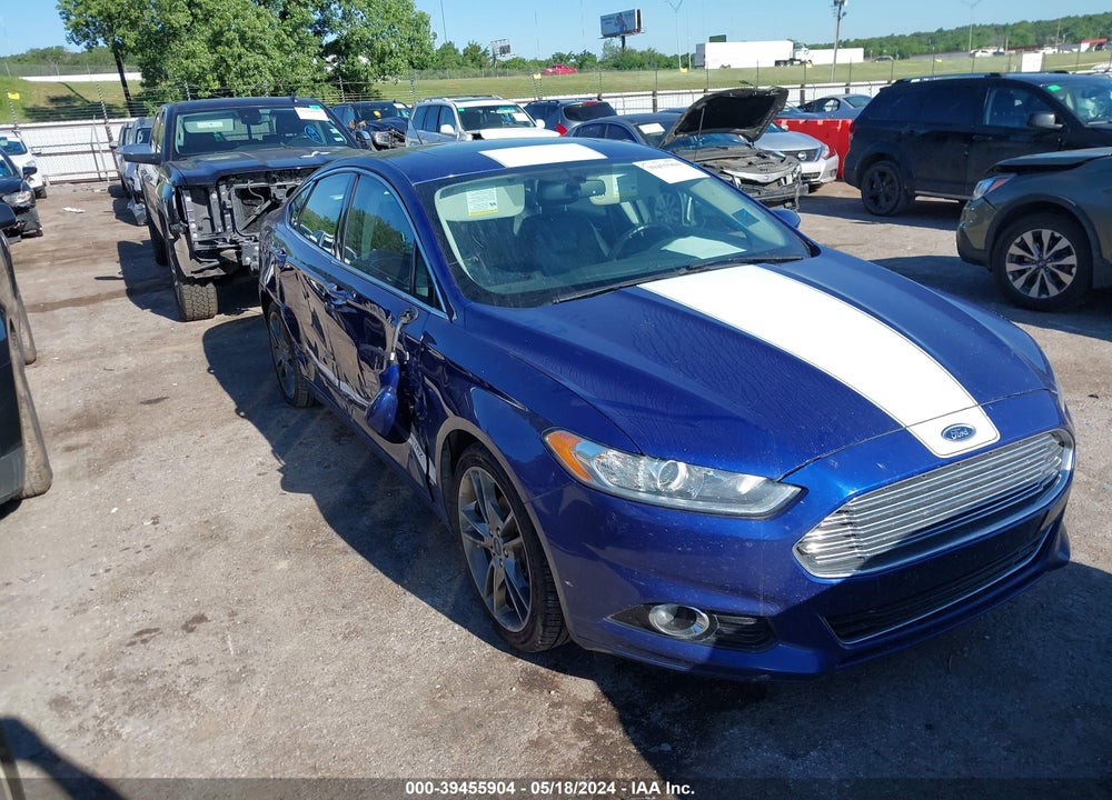 2014 FORD FUSION TITANIUM VIN: 3FA6P0K90ER386918