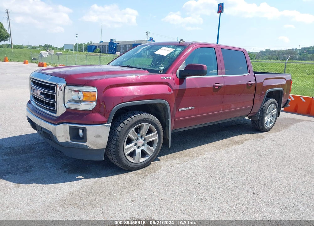 2014 GMC SIERRA 1500 SLE VIN: 3GTU2UEC3EG210536