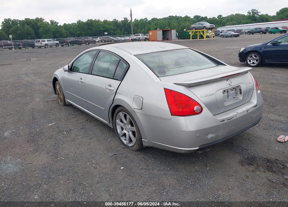 2008 NISSAN MAXIMA 3.5 SE VIN: 1N4BA41E88C816798