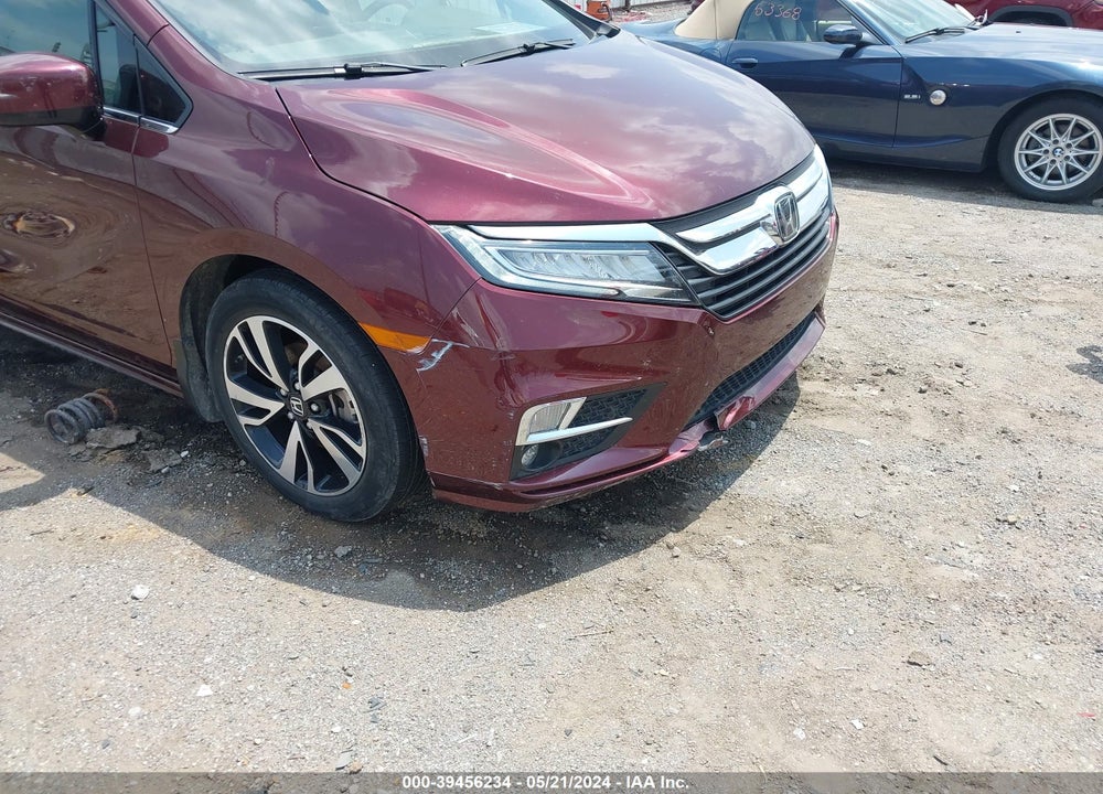 2018 HONDA ODYSSEY ELITE VIN: 5FNRL6H96JB038629