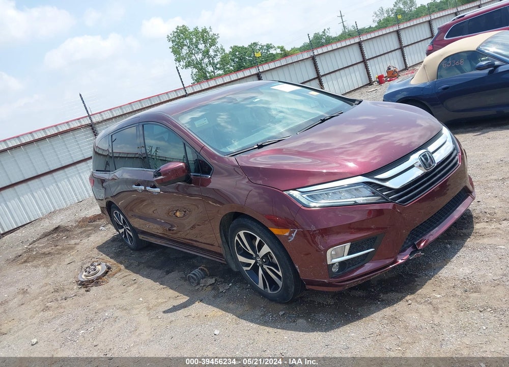 2018 HONDA ODYSSEY ELITE VIN: 5FNRL6H96JB038629