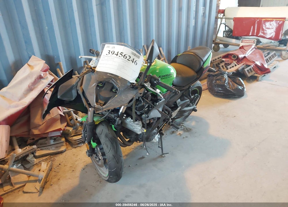 2022 KAWASAKI EX650 M VIN: ML5EXEM13NDA59106
