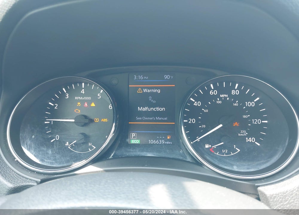 2020 NISSAN ROGUE S INTELLIGENT AWD VIN: 5N1AT2MV5LC793114