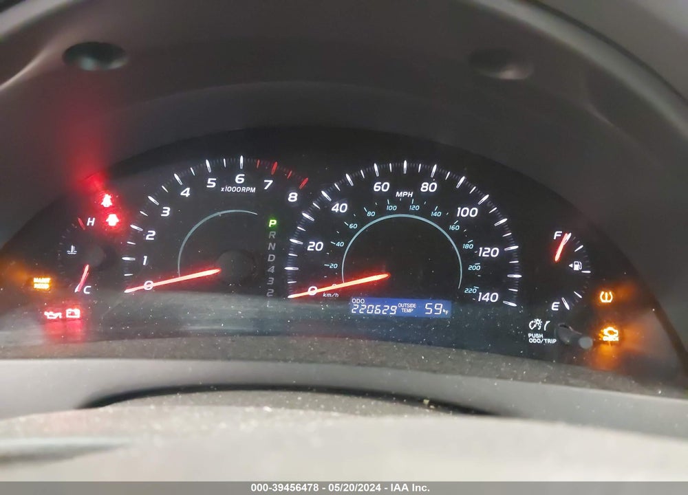 2008 TOYOTA CAMRY LE VIN: 4T4BE46K48R036841
