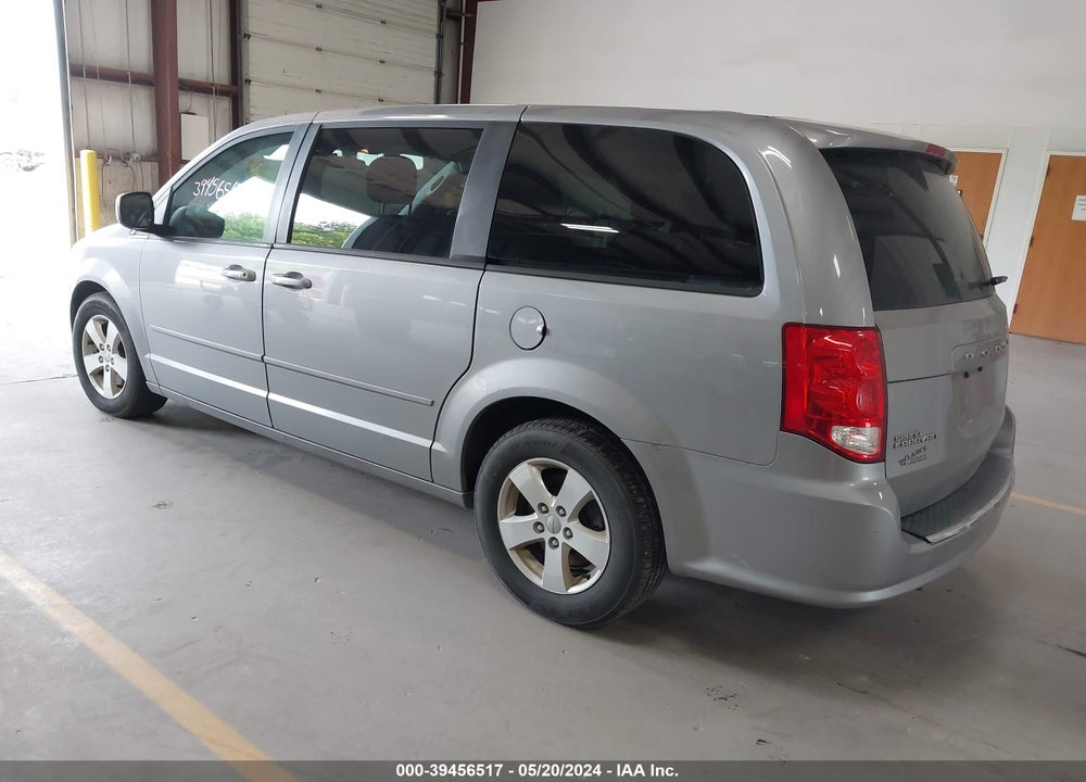 2013 DODGE GRAND CARAVAN SE VIN: 2C4RDGBG2DR822292