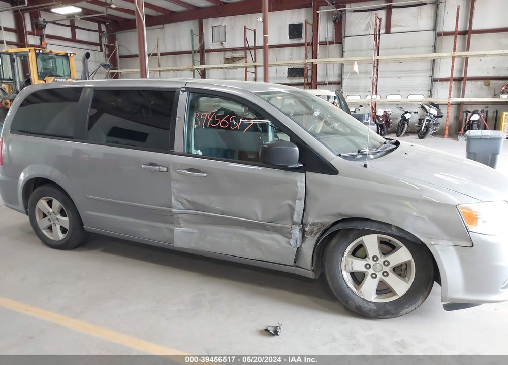 2013 DODGE GRAND CARAVAN SE VIN: 2C4RDGBG2DR822292