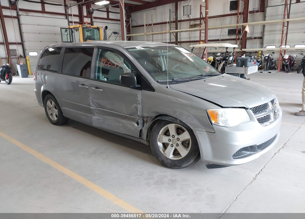 2013 DODGE GRAND CARAVAN SE VIN: 2C4RDGBG2DR822292