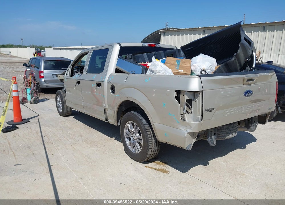 2018 FORD F-150 LARIAT VIN: 1FTEW1CP2JKE65811
