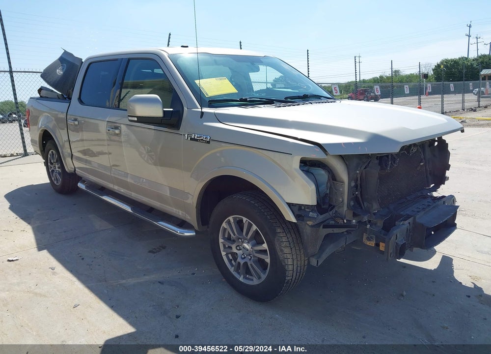 2018 FORD F-150 LARIAT VIN: 1FTEW1CP2JKE65811