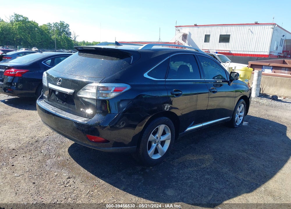 2010 LEXUS RX 350 VIN: 2T2BK1BA7AC052761