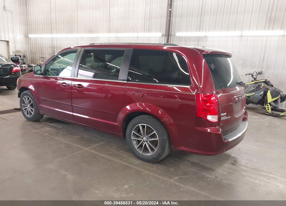 2017 DODGE GRAND CARAVAN SXT VIN: 2C4RDGCGXHR824361