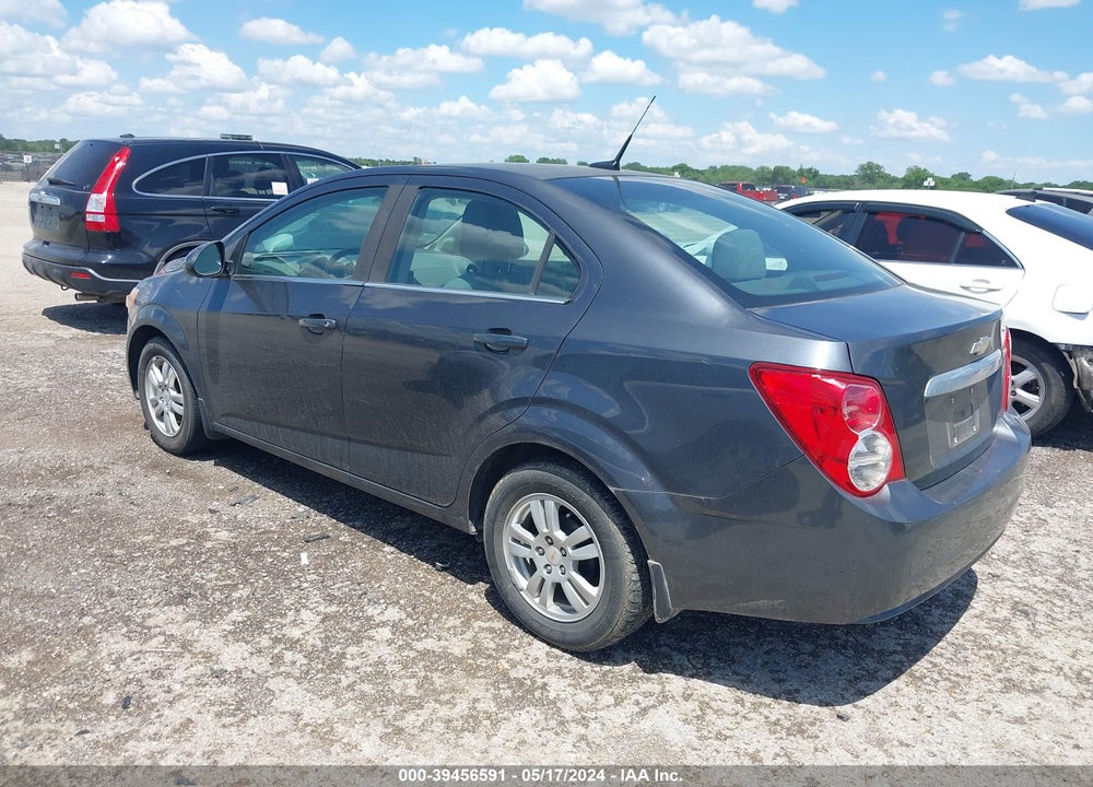 2012 CHEVROLET SONIC 2LT VIN: 1G1JC5SB3C4197629
