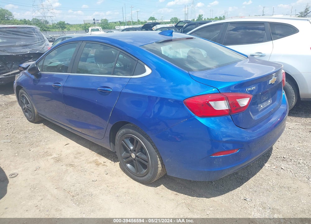 2018 CHEVROLET CRUZE LT AUTO VIN: 1G1BE5SM8J7217207