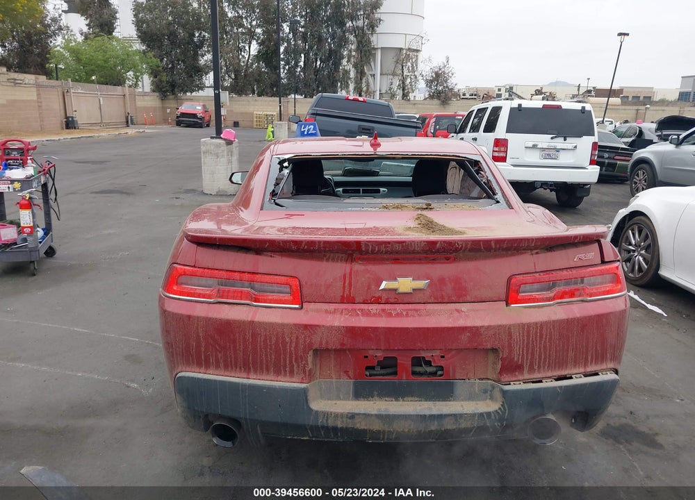 2014 CHEVROLET CAMARO 1LT VIN: 2G1FF1E38E9174020