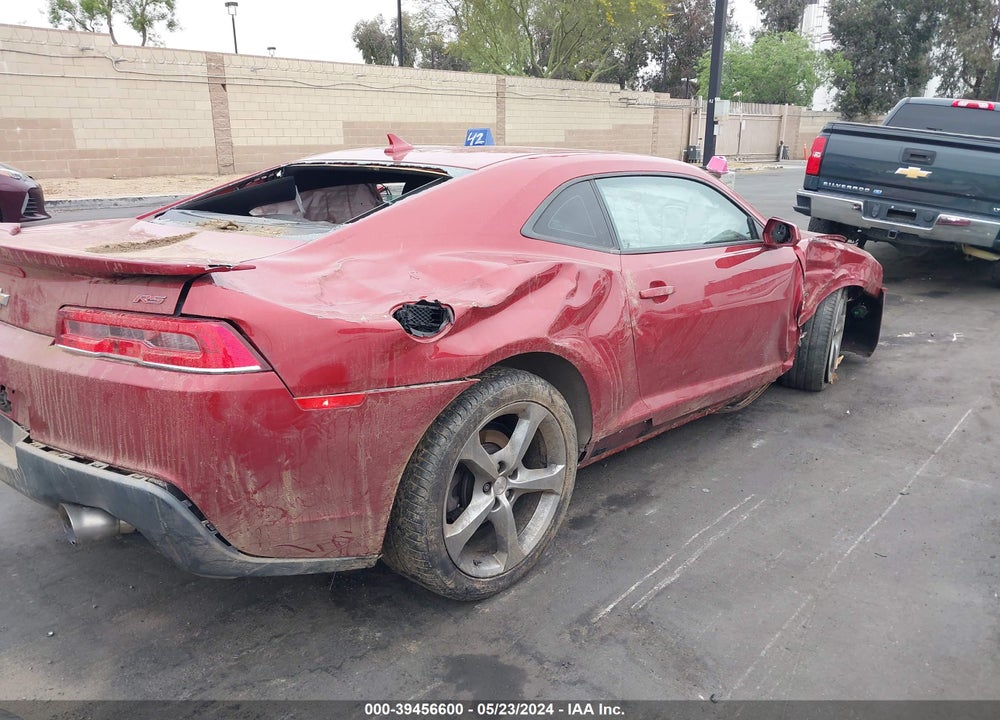 2014 CHEVROLET CAMARO 1LT VIN: 2G1FF1E38E9174020