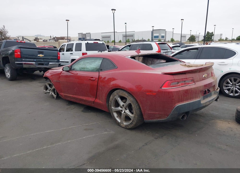 2014 CHEVROLET CAMARO 1LT VIN: 2G1FF1E38E9174020