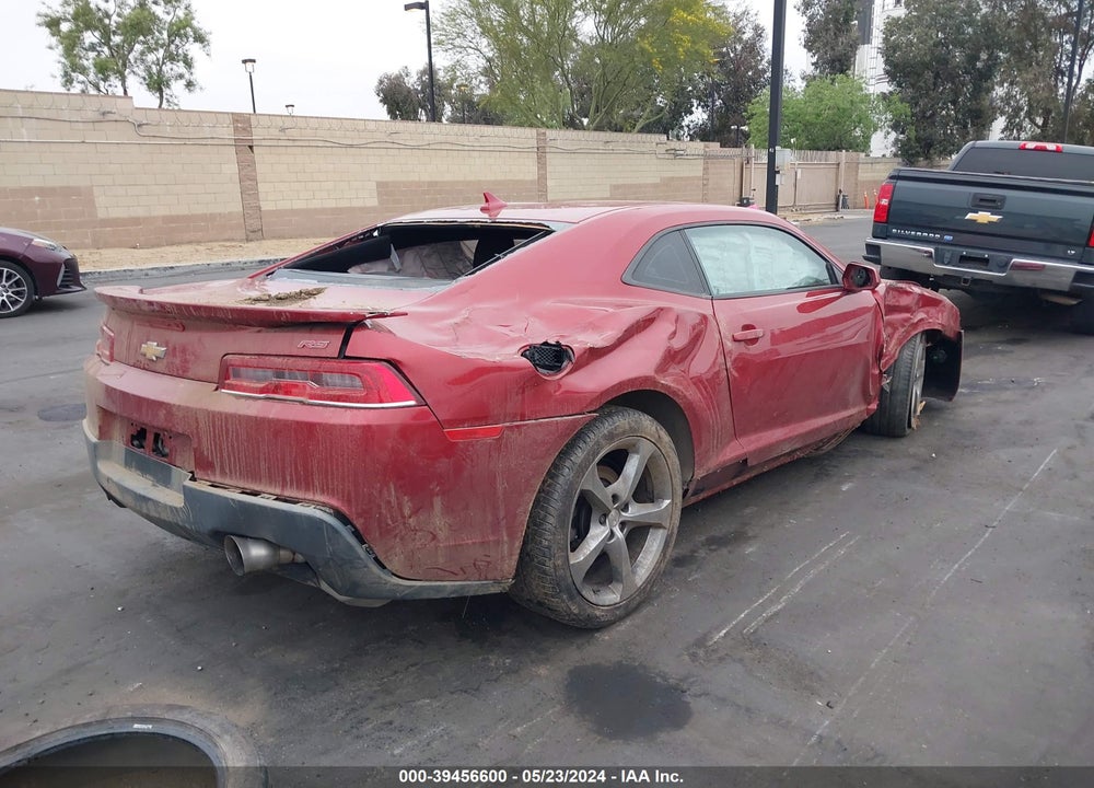 2014 CHEVROLET CAMARO 1LT VIN: 2G1FF1E38E9174020