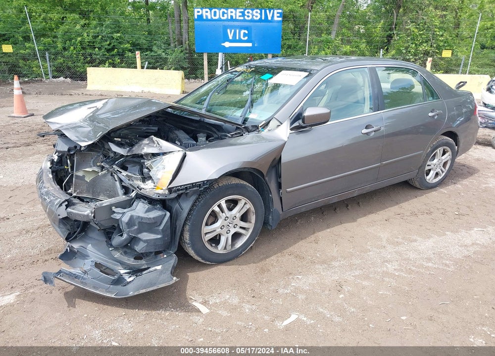 2006 HONDA ACCORD 2.4 EX VIN: 1HGCM56766A022883