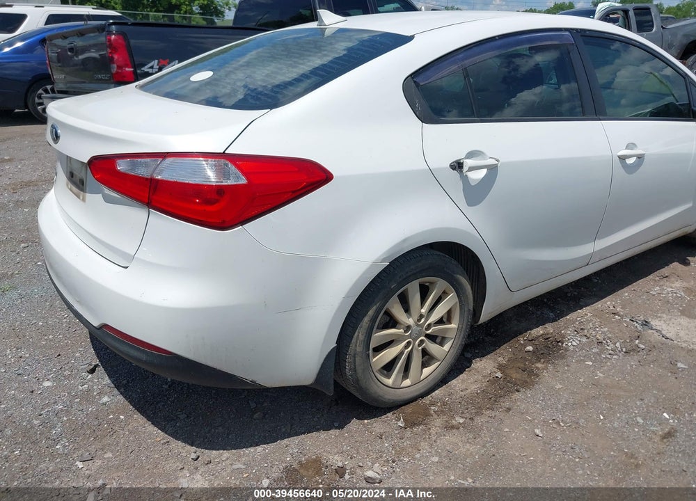 2014 KIA FORTE LX VIN: KNAFX4A68E5153314