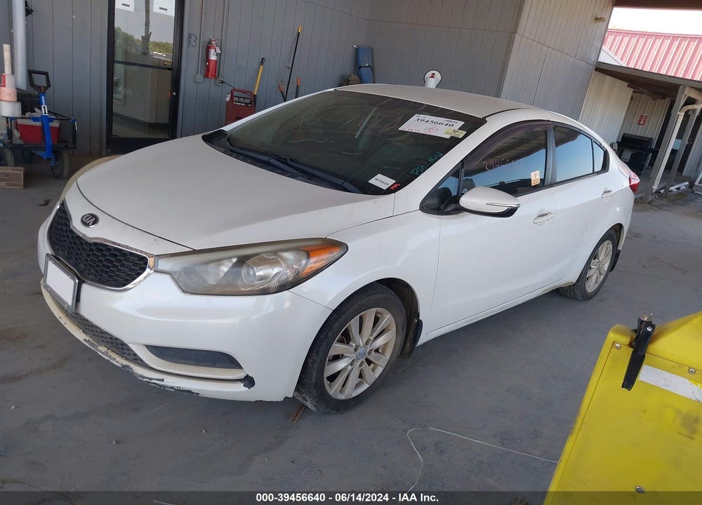 2014 KIA FORTE LX VIN: KNAFX4A68E5153314