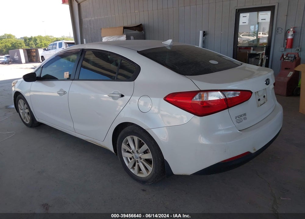 2014 KIA FORTE LX VIN: KNAFX4A68E5153314