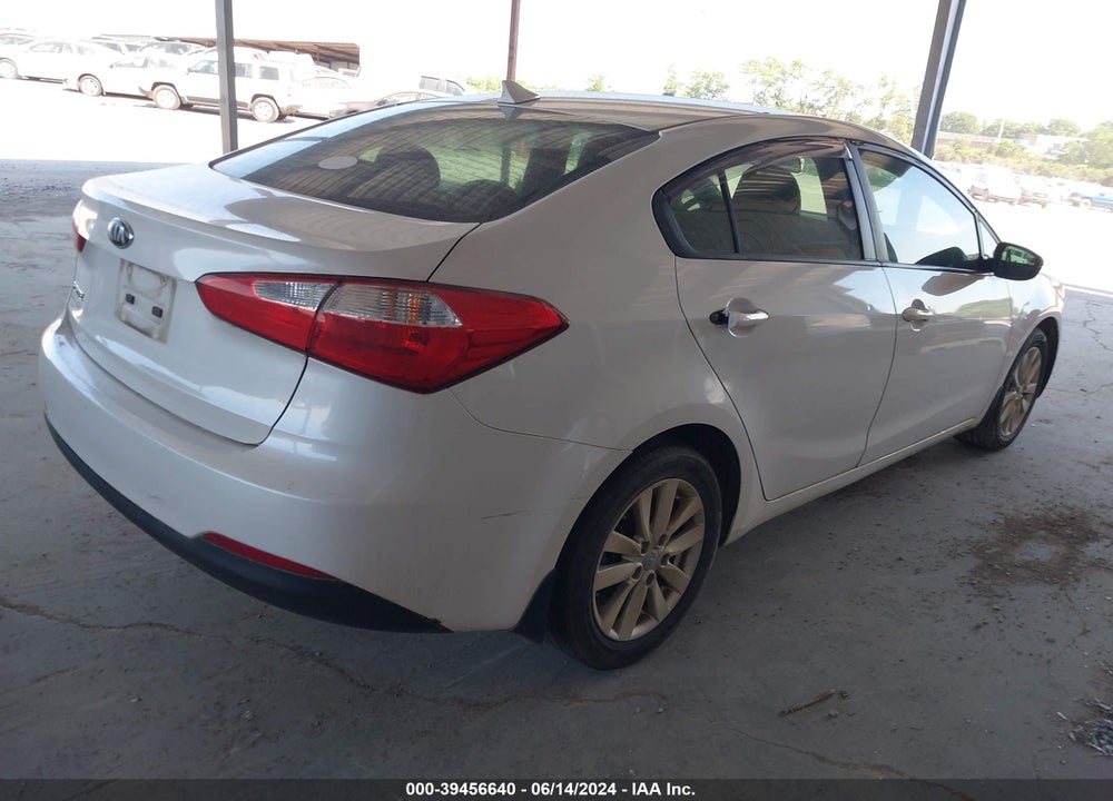 2014 KIA FORTE LX VIN: KNAFX4A68E5153314