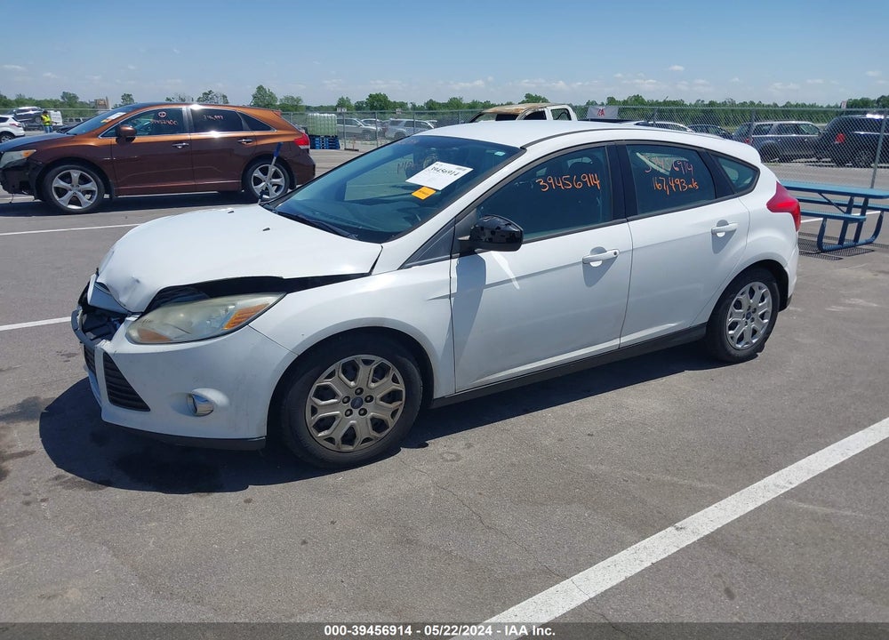 2012 FORD FOCUS SE VIN: 1FAHP3K29CL209289