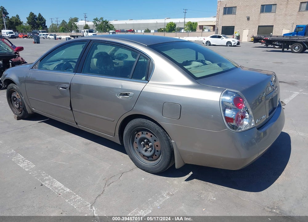 2005 NISSAN ALTIMA 2.5 S VIN: 1N4AL11D75C257137