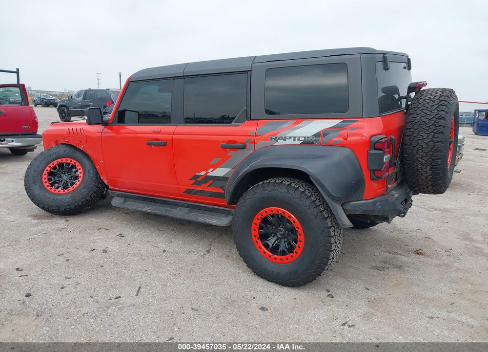 2023 FORD BRONCO RAPTOR VIN: 1FMEE5JR1PLA93262