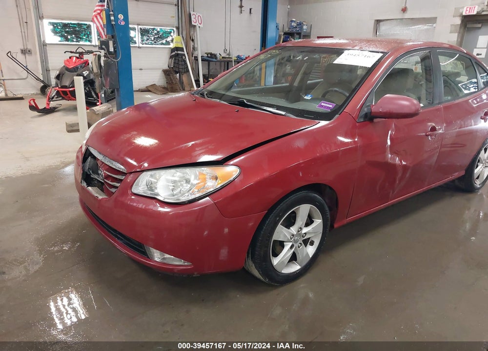 2010 HYUNDAI ELANTRA GLS VIN: KMHDU4AD5AU905354
