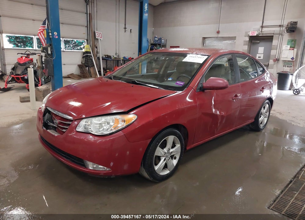 2010 HYUNDAI ELANTRA GLS VIN: KMHDU4AD5AU905354