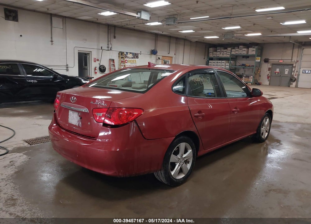 2010 HYUNDAI ELANTRA GLS VIN: KMHDU4AD5AU905354