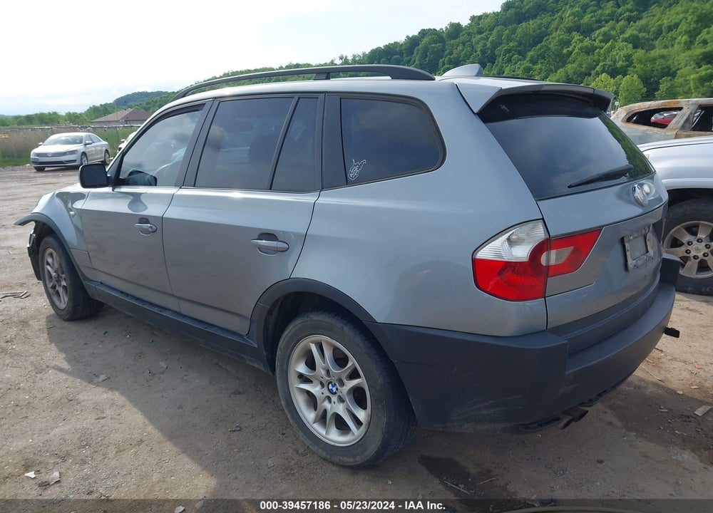 2004 BMW X3 2.5I VIN: WBXPA73484WC40358
