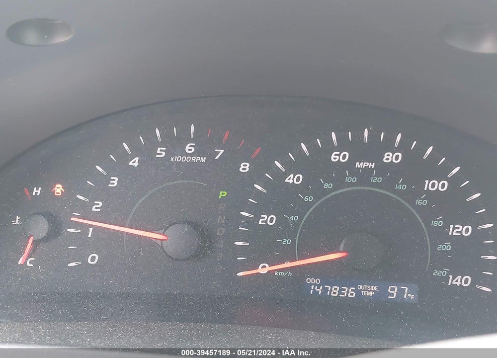 2009 TOYOTA CAMRY LE VIN: 4T4BE46K29R119458