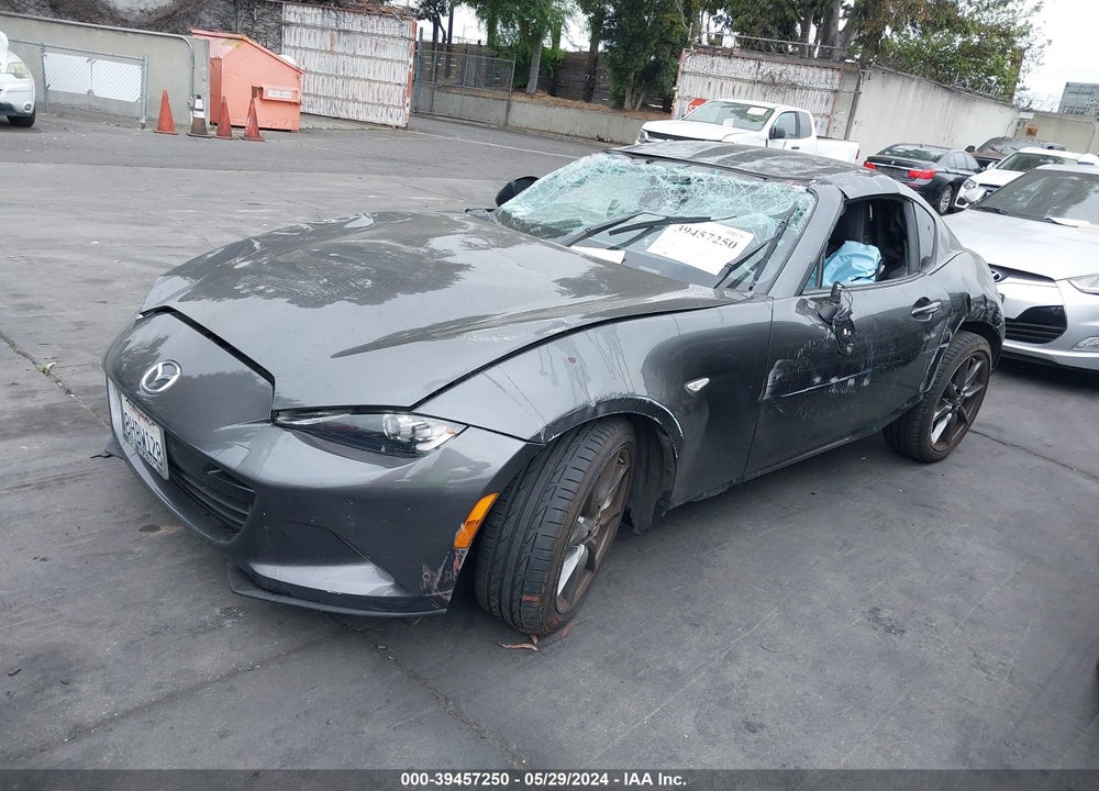 2019 MAZDA MX-5 MIATA RF GRAND TOURING VIN: JM1NDAM78K0302548