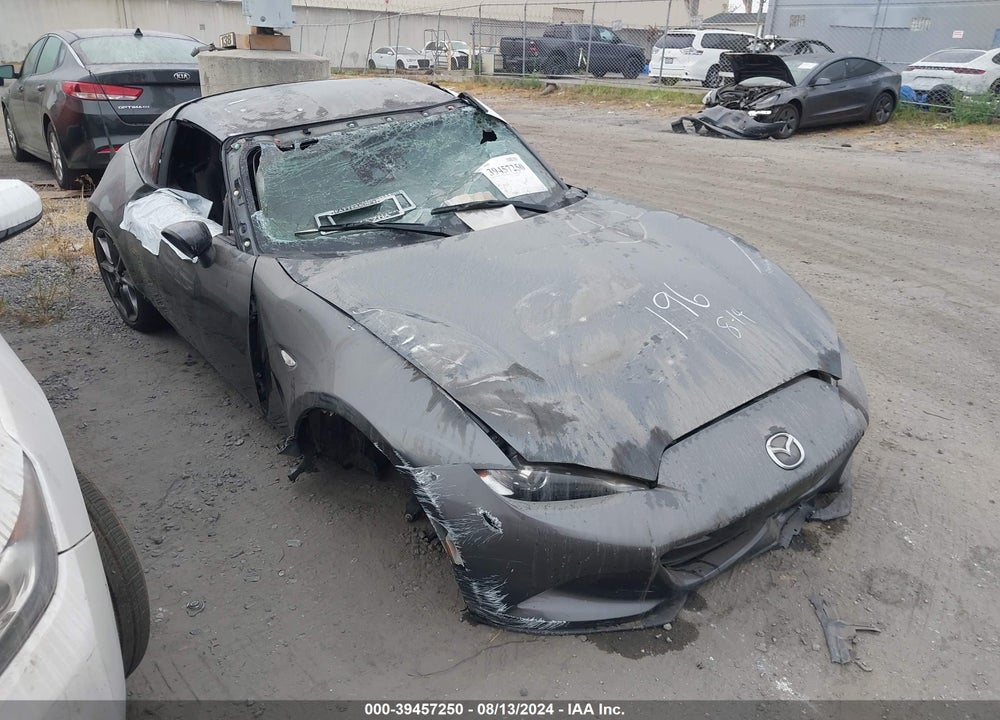 2019 MAZDA MX-5 MIATA RF GRAND TOURING VIN: JM1NDAM78K0302548