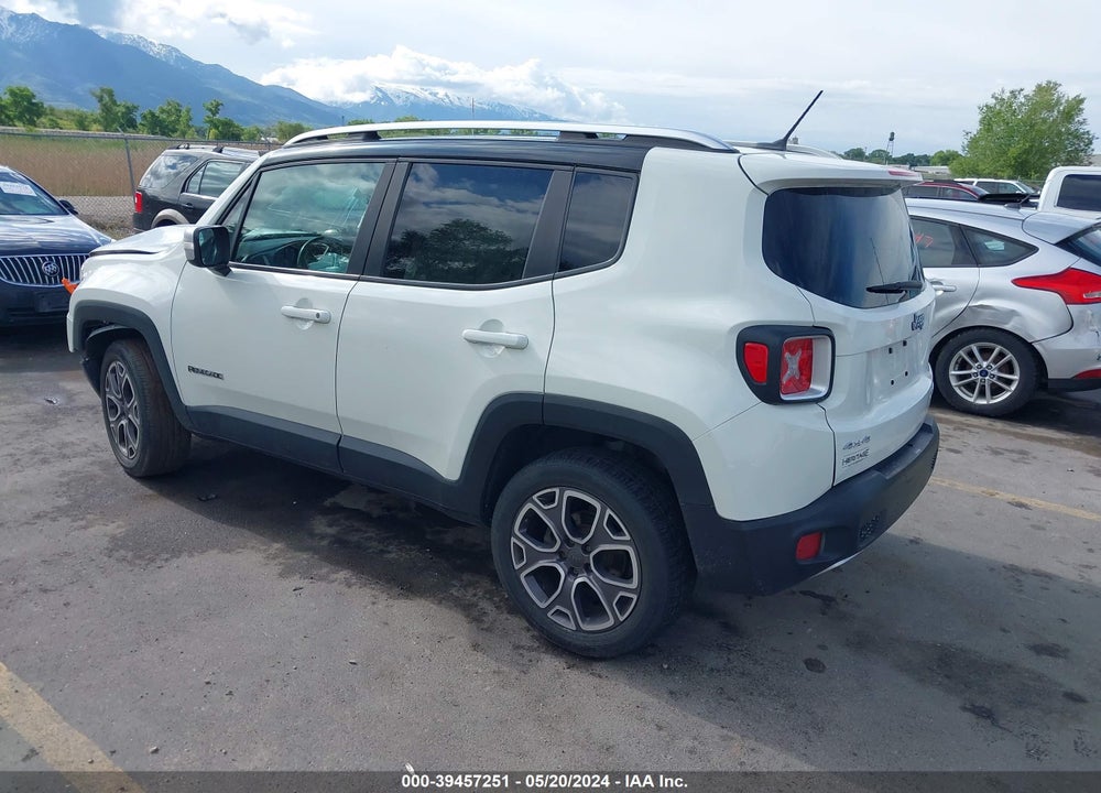 2015 JEEP RENEGADE LIMITED VIN: ZACCJBDT0FPB74759