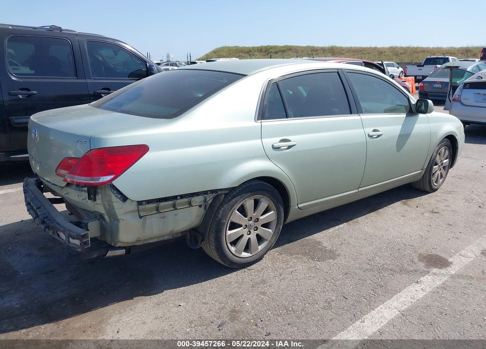 2006 TOYOTA AVALON XLS VIN: 4T1BK36B96U078190