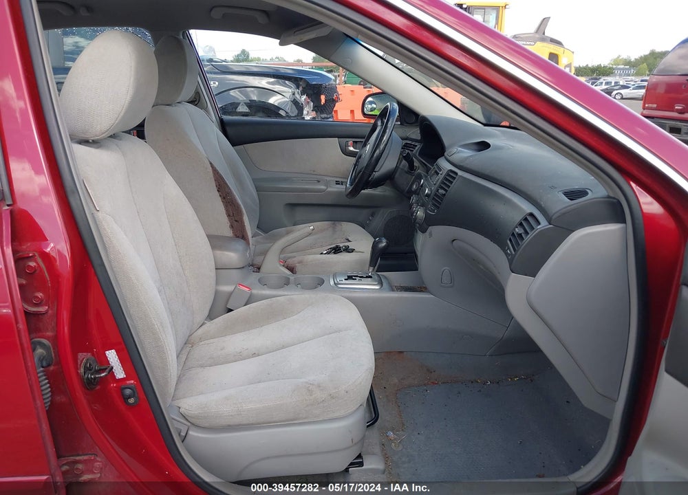 2007 KIA OPTIMA LX VIN: KNAGE123X75112845
