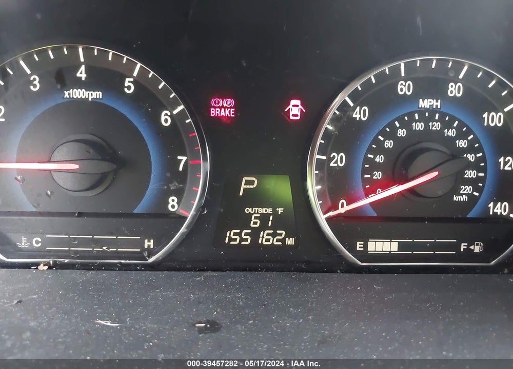 2007 KIA OPTIMA LX VIN: KNAGE123X75112845