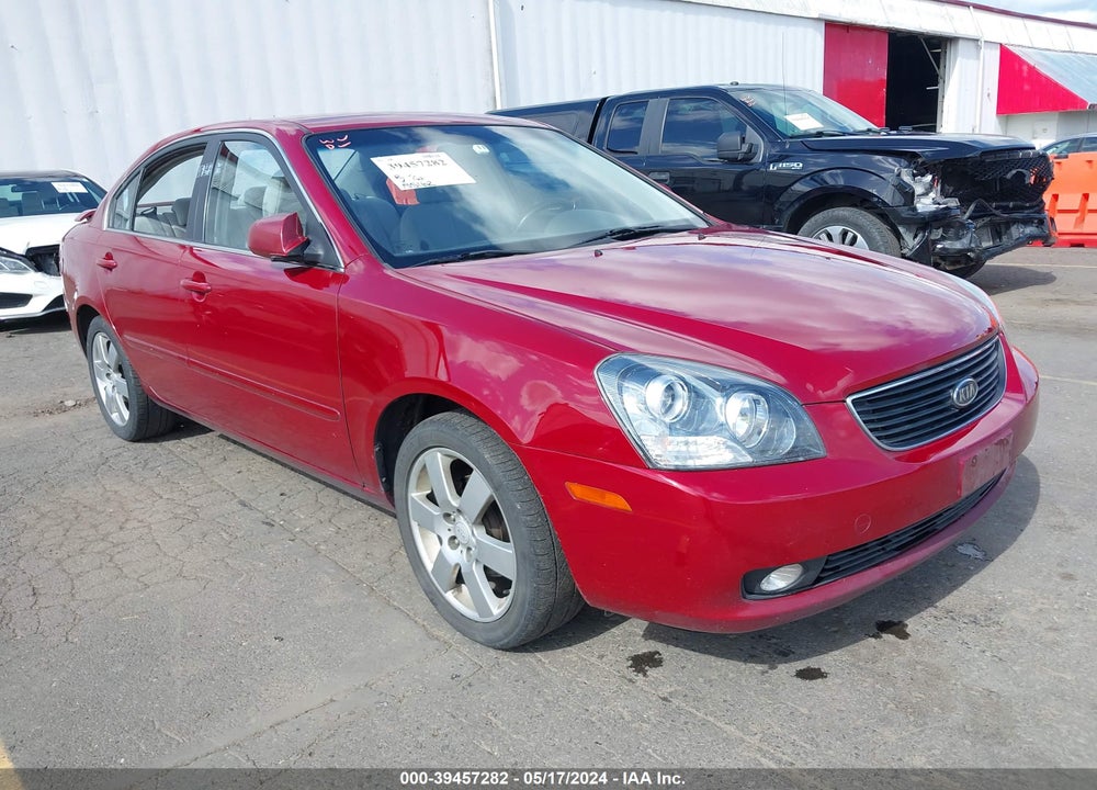 2007 KIA OPTIMA LX VIN: KNAGE123X75112845