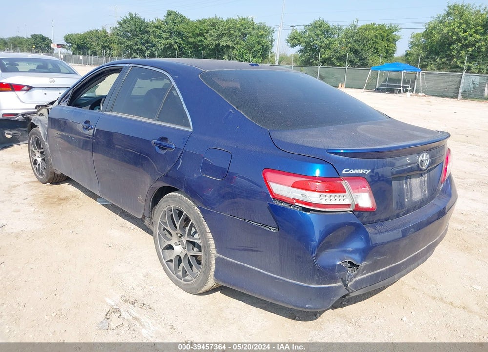 2011 TOYOTA CAMRY SE V6 VIN: 4T1BK3EK8BU619578