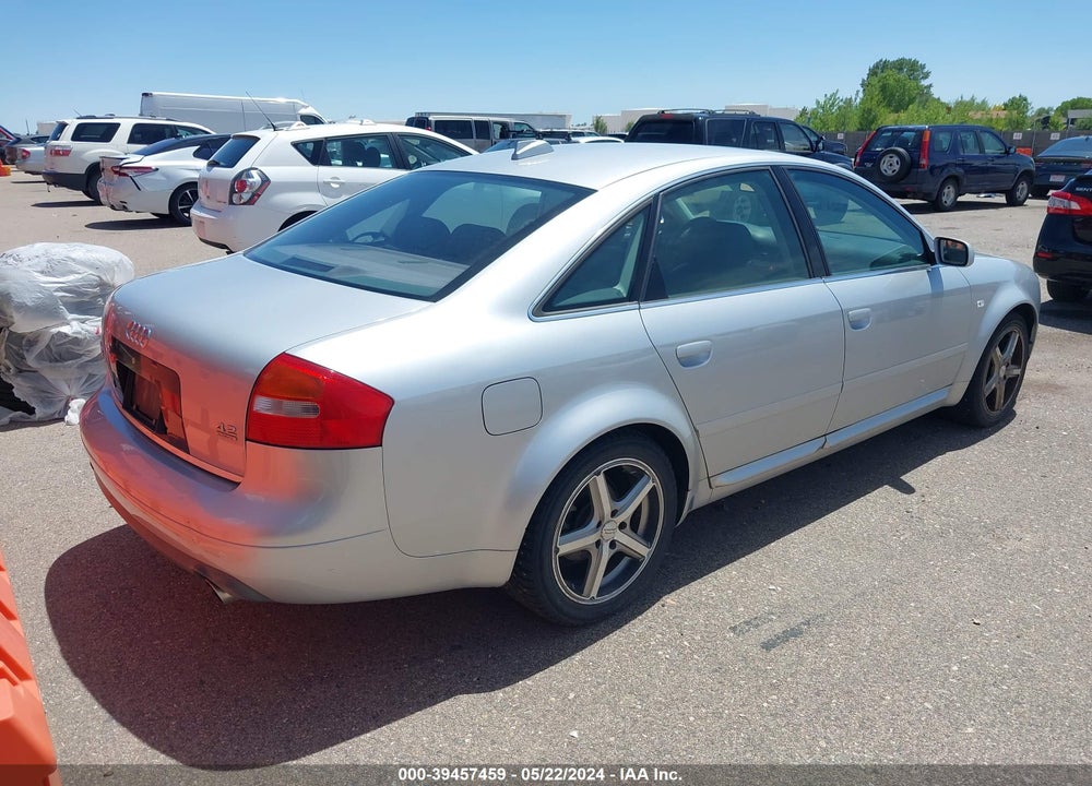 2004 AUDI A6 4.2 VIN: WAUML64B14N090871