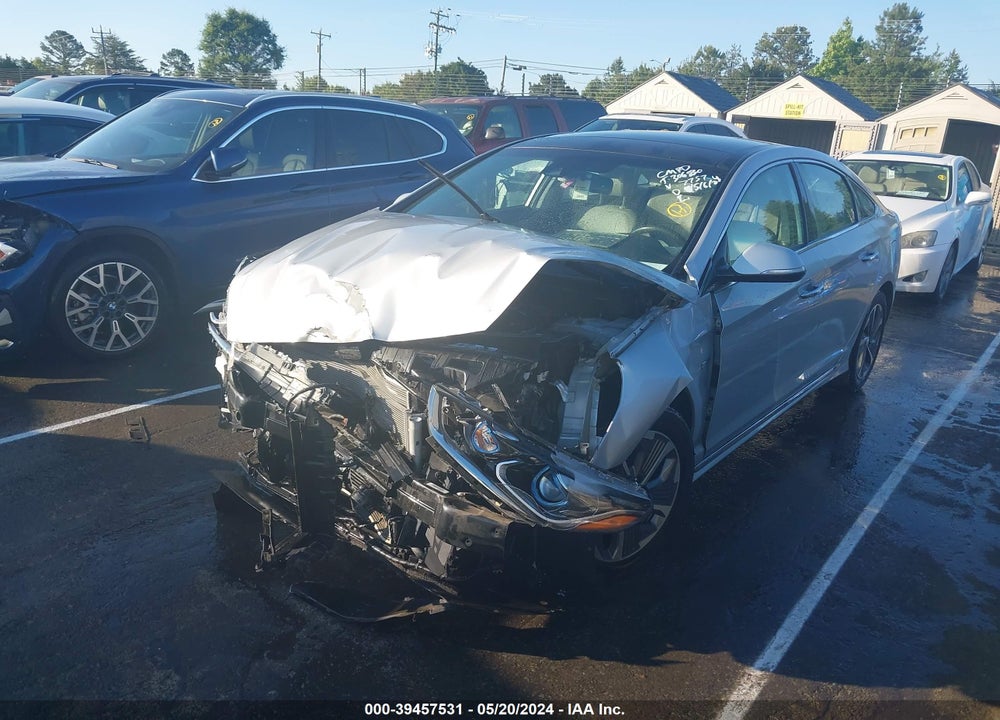 2019 HYUNDAI SONATA HYBRID LIMITED VIN: KMHE34L32KA087757