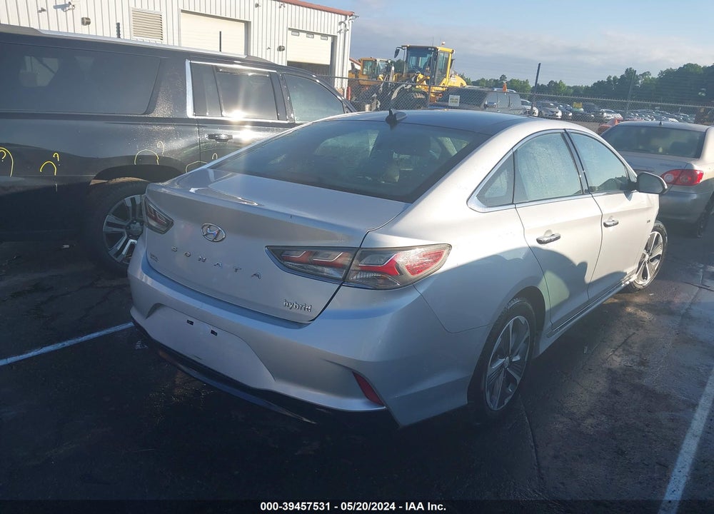 2019 HYUNDAI SONATA HYBRID LIMITED VIN: KMHE34L32KA087757