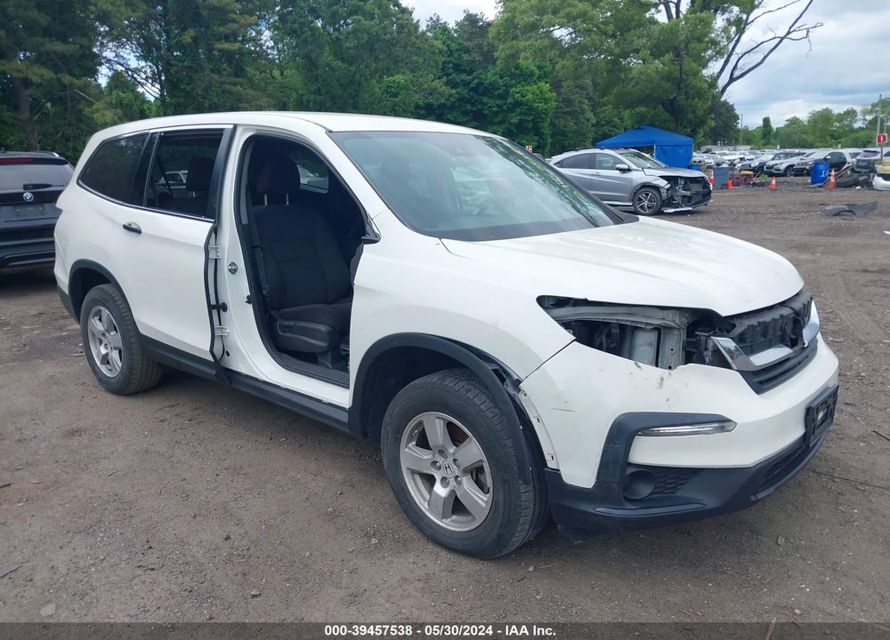 2019 HONDA PILOT LX VIN: 5FNYF6H17KB017576