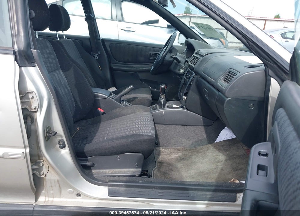 2000 SUBARU IMPREZA 2.5RS VIN: JF1GC6757YG504838