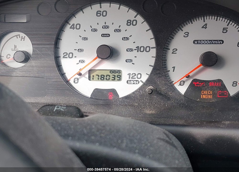 2000 SUBARU IMPREZA 2.5RS VIN: JF1GC6757YG504838