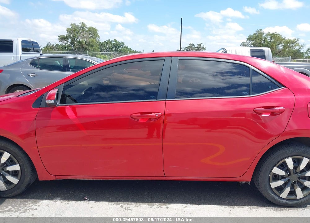 2016 TOYOTA COROLLA S VIN: 2T1BURHE1GC562264