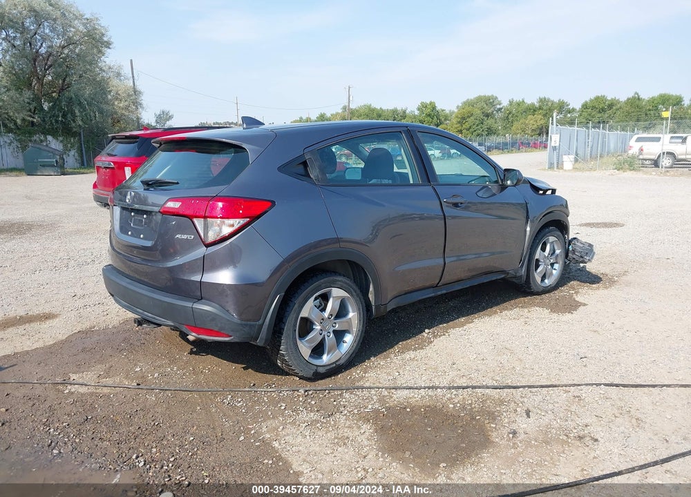 2019 HONDA HR-V LX VIN: 3CZRU6H33KG708197